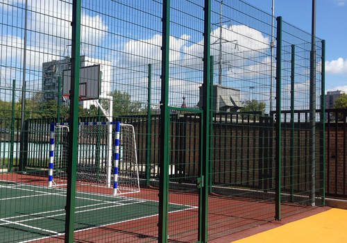 2Д забор для футбольной площадки в Сыктывкаре
