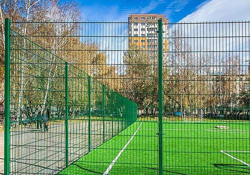 2Д забор для футбольной площадки в Сыктывкаре